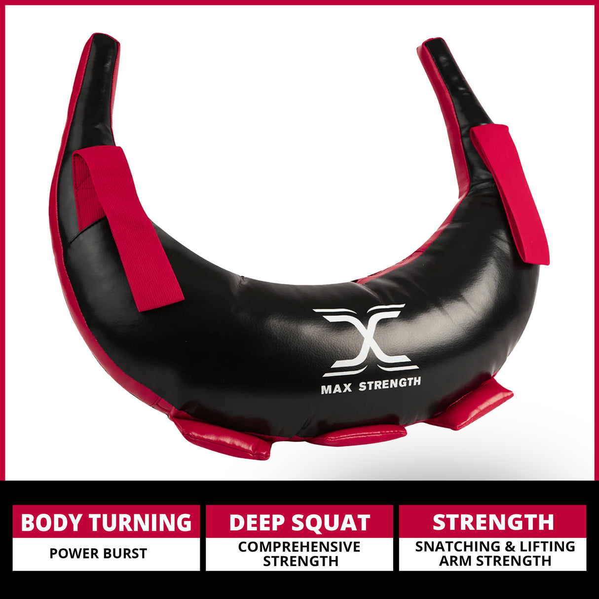 MAXSTRENGTH Bulgarian Bag | Shoulder Training Power Bag for Strength & Functional Fitness