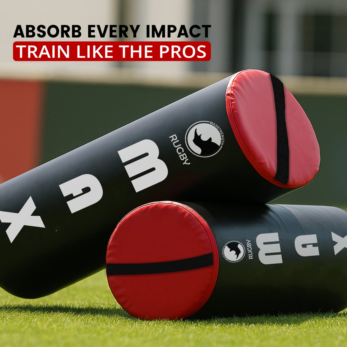 MaxStrength Premium Rugby Tackle Bags Built to Perform, Engineered to Last with free strings