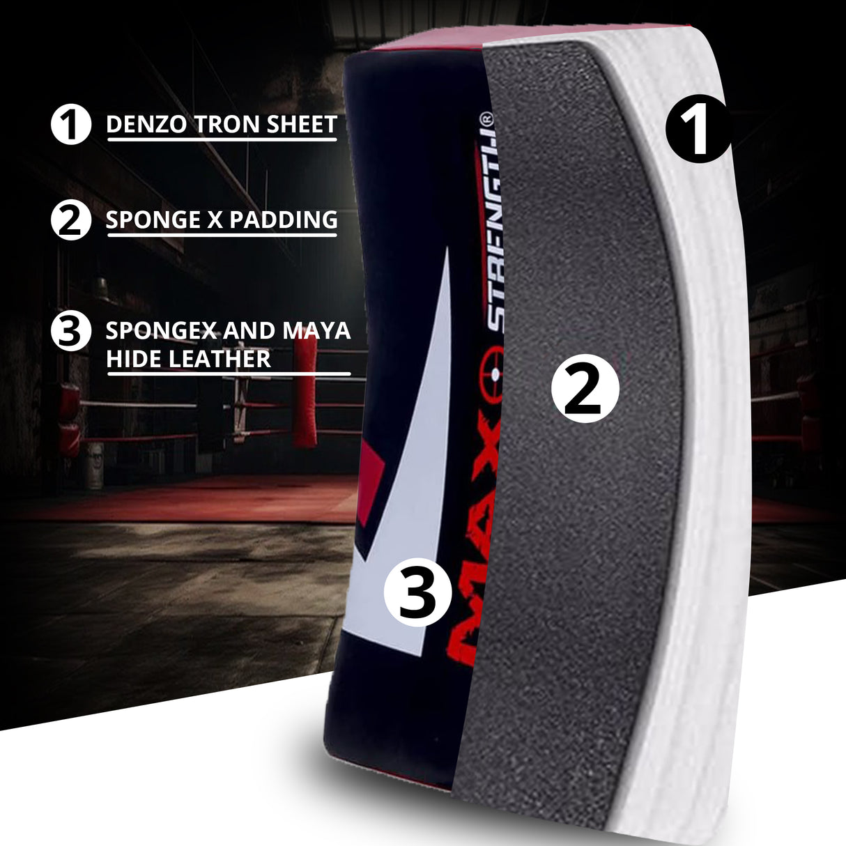 maxstrength strike shield,maxstrength fitness accessories,buy gym equipment uk, martial arts gear uk, karate training shield uk
