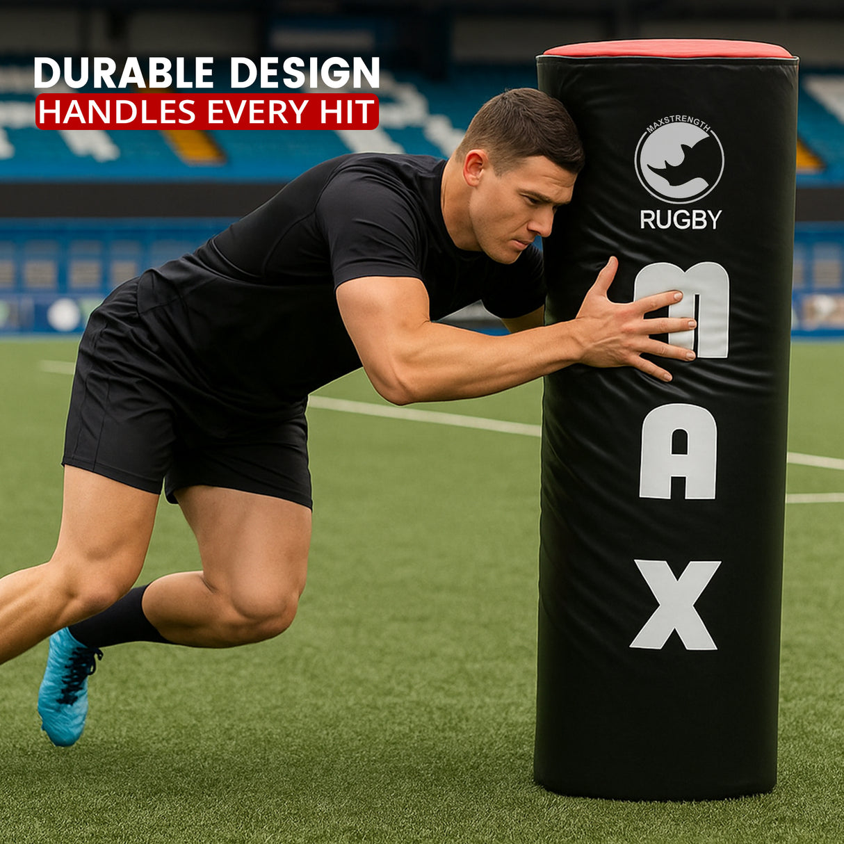 MaxStrength Premium Rugby Tackle Bags Built to Perform, Engineered to Last with free strings