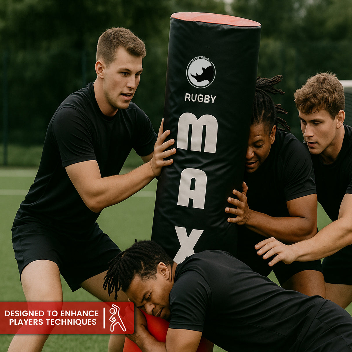 MaxStrength Premium Rugby Tackle Bags Built to Perform, Engineered to Last with free strings