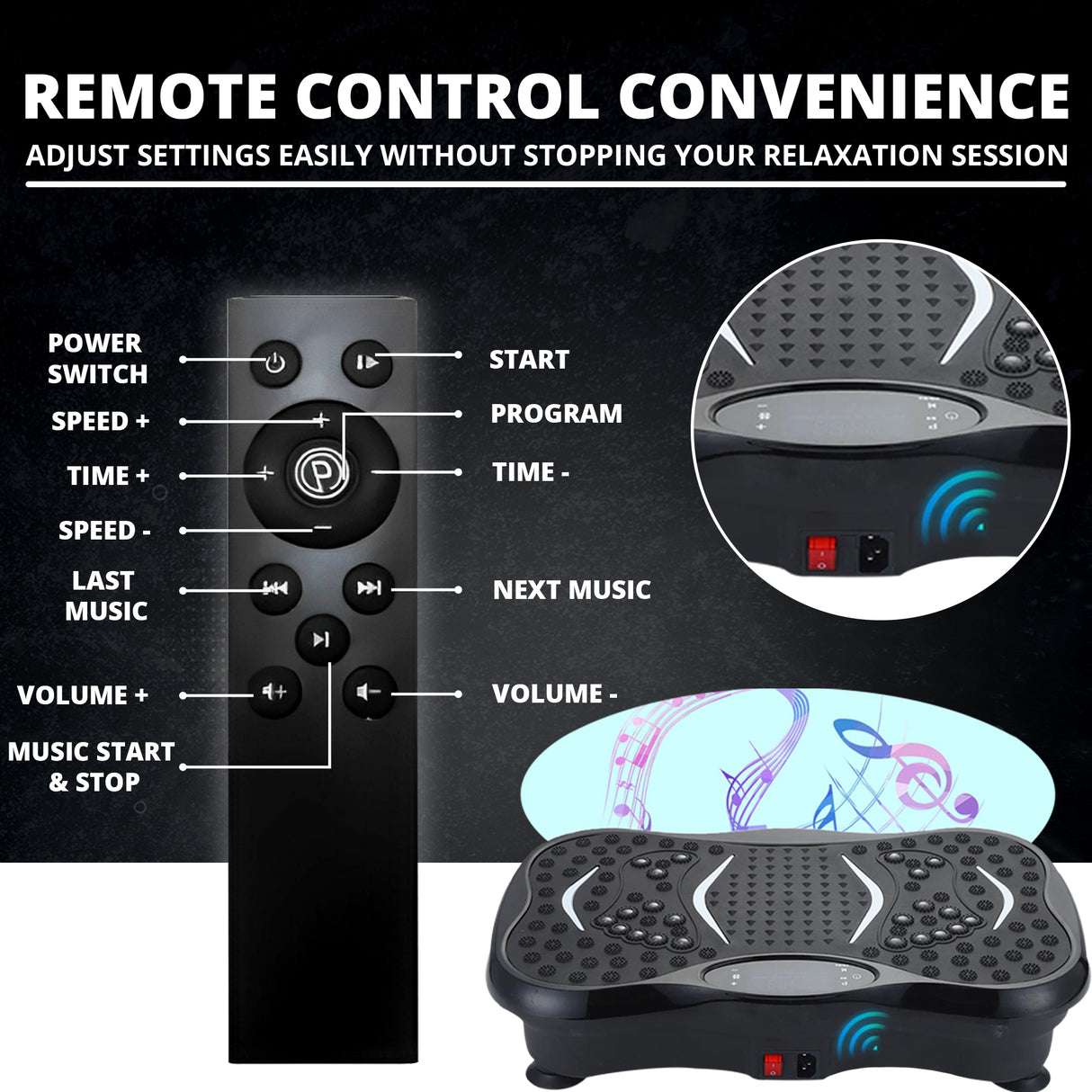 MAXSTRENGTH vibration fitness platform for fat burn 
MAXSTRENGTH vibration plate for home gym UK
MAXSTRENGTH vibration exercise machine for muscle tone
MAXSTRENGTH vibration platform with magnetic therapy
MAXSTRENGTH vibration plate for weight loss UK
MAXSTRENGTH whole body vibration trainer UK
MAXSTRENGTH vibration plate portable home workout UK
MAXSTRENGTH vibration plate with custom speed modes
MAXSTRENGTH vibration plate robust ABS non slip UK