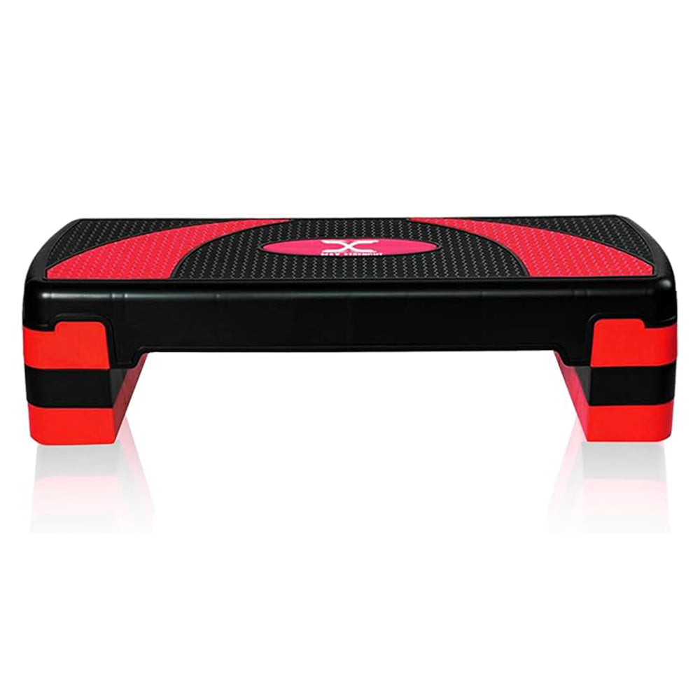 MAXSTRENGTH 3 Level Adjustable Aerobic Stepper | Cardio Fitness Step