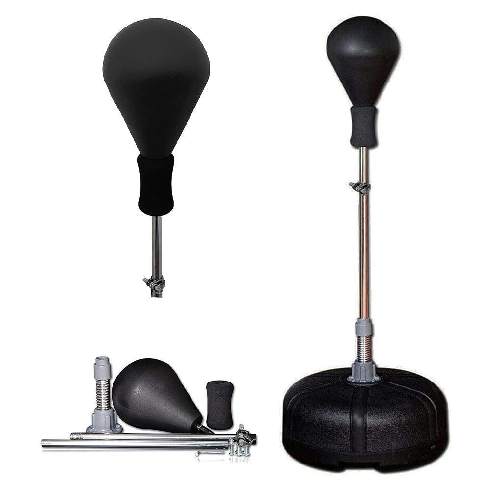 MAXSTRENGTH Freestanding Boxing Speed Ball – Adjustable Training Set
