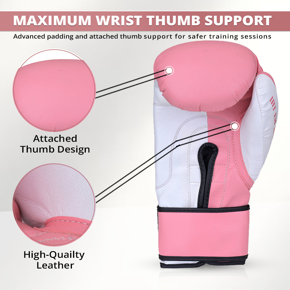 MAXSTRENGTH Boxing Gloves & Focus Pads Set – Curved Hook & Jab Mitts for Boxing, MMA, Muay Thai & Kickboxing Training
