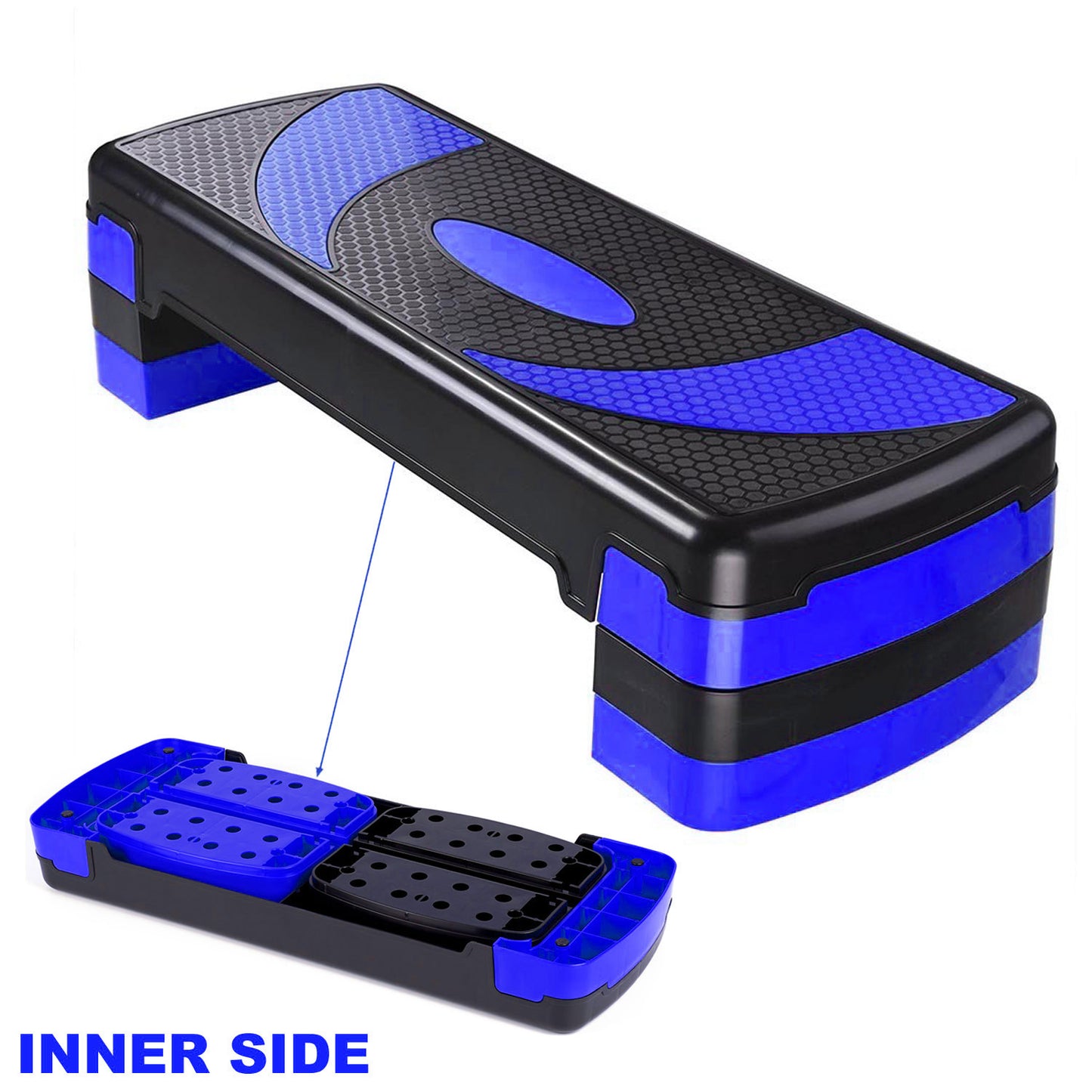 3 step Aerobic Stepper-Blue