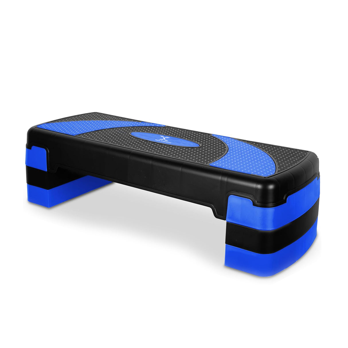 MAXSTRENGTH 3 Level Adjustable Aerobic Stepper | Cardio Fitness Step
