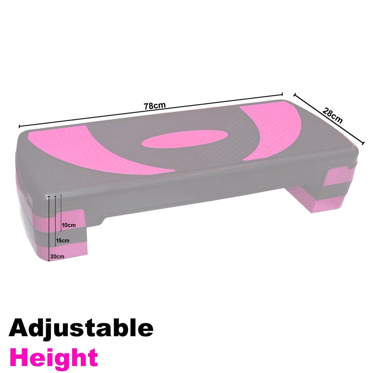 Aerobic stepper- Pink