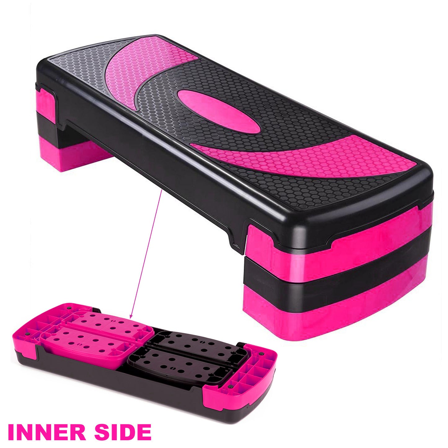 Pink Aerobic stepper