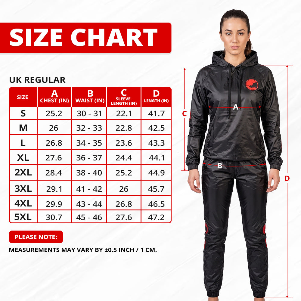 MAXSTRENGTH Sauna Sweat Suit Unisex Running & Gym Training Wear