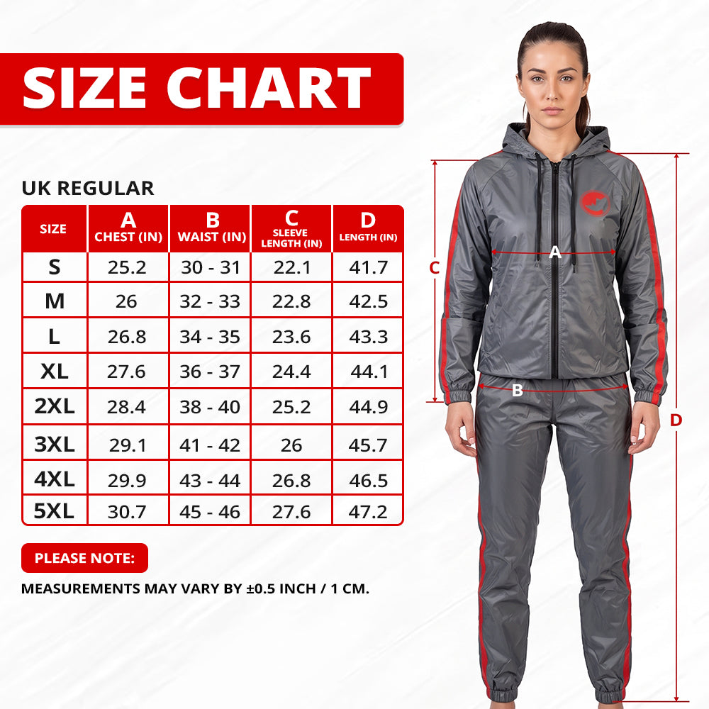 MAXSTRENGTH Sauna Suit for Men & Women | Heavy Duty Sweat Suit | Neoprene Anti-Rip Track Suit for Gym, Cardio, Running, Boxing & MMA
