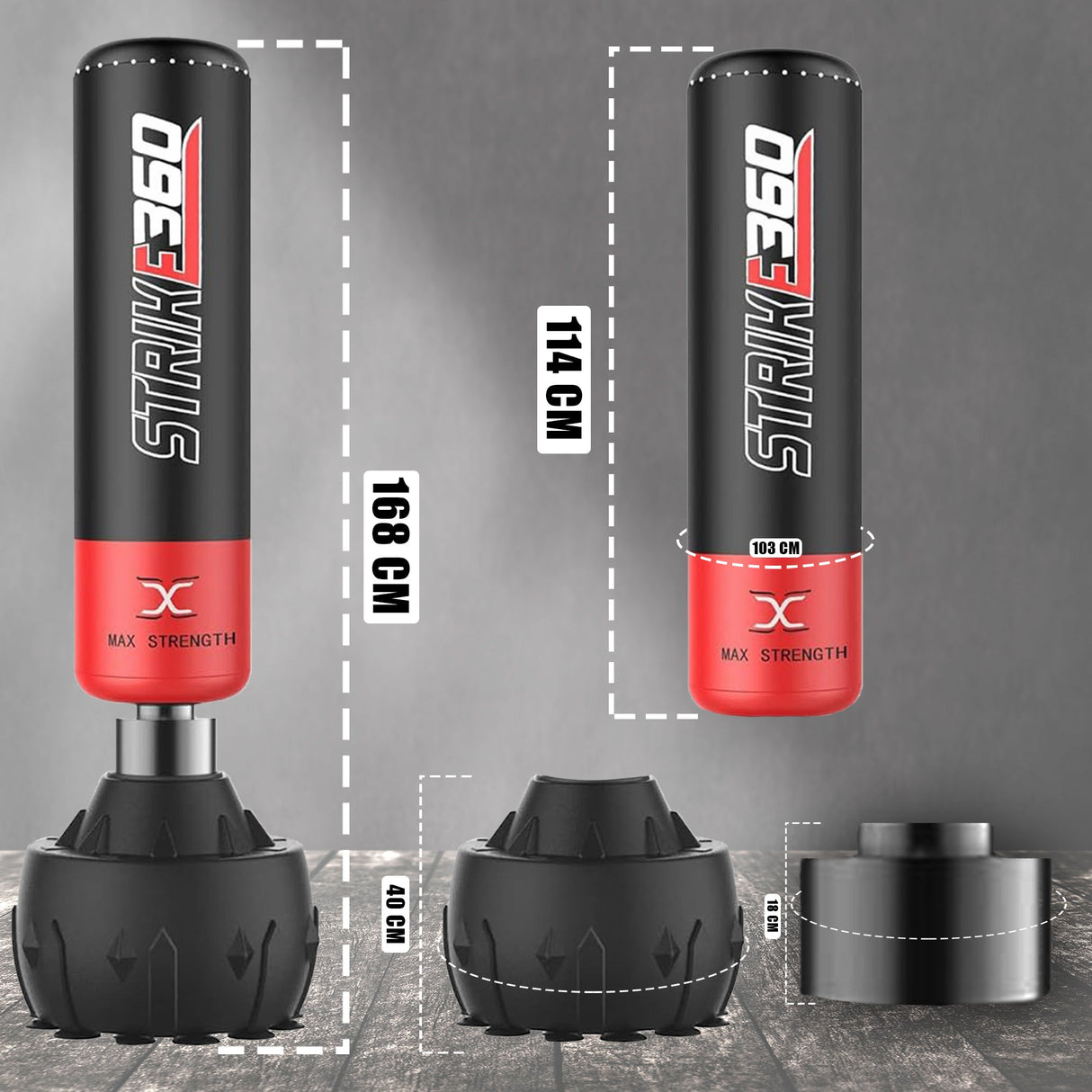 maxstrength boxing equipment, maxstrength gym equipment, buy gym equipment uk, boxing training equipment uk, free standing punching bag