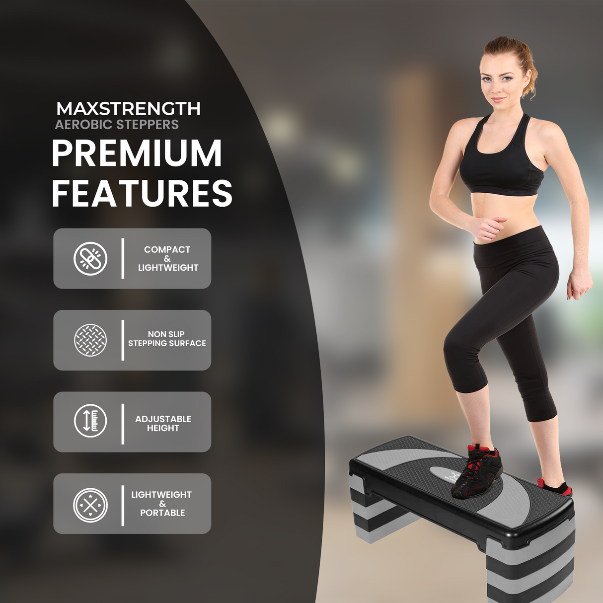 maxstrength fitness
 maxstrength fitness accessories, gym equipment online uk,fitness accessories uk,grey stepper uk