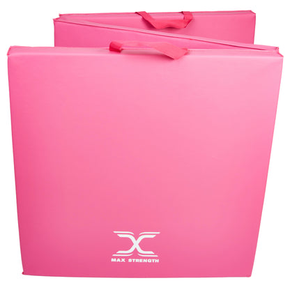 Pink Carry tri folding mat