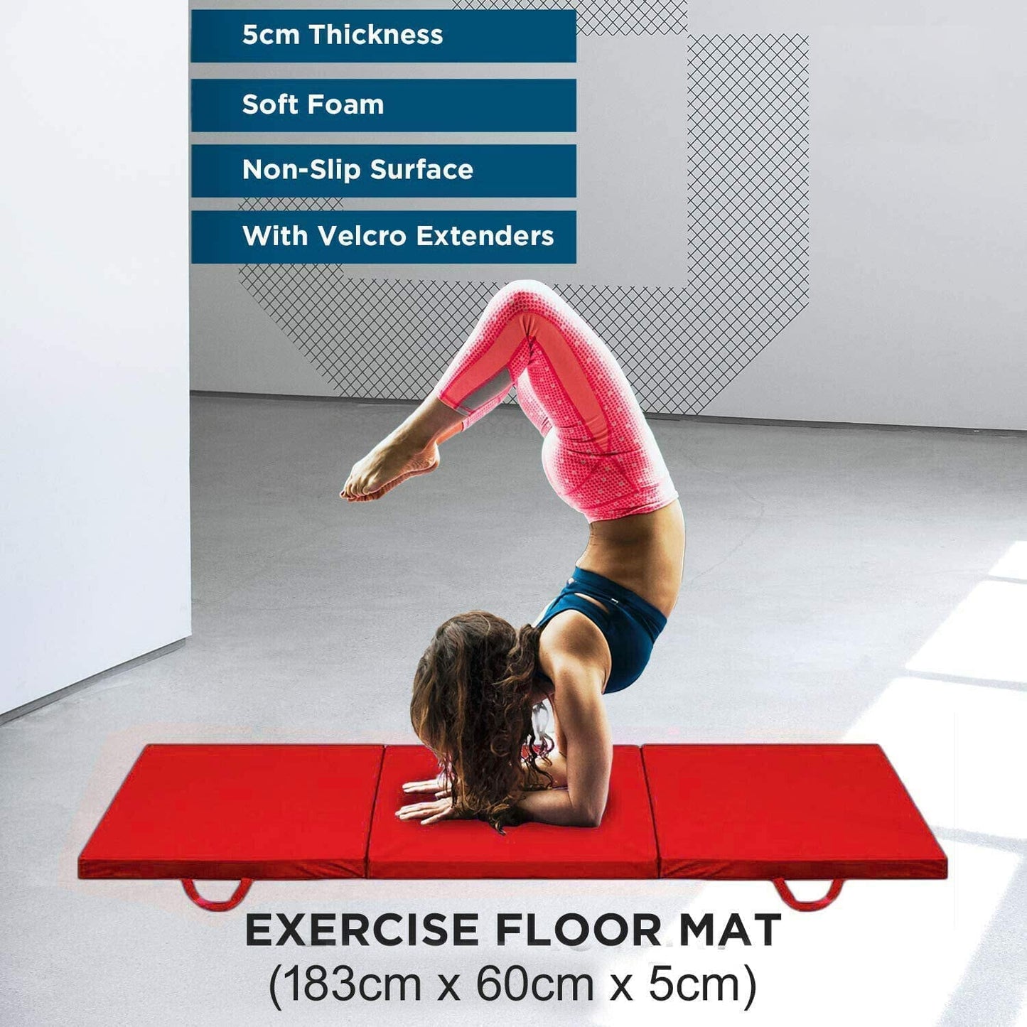yoga mat red