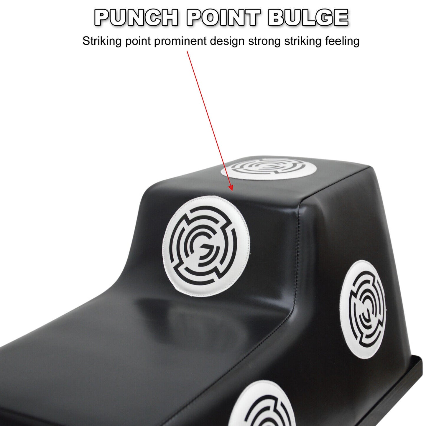 wall Mounted punch pad Black