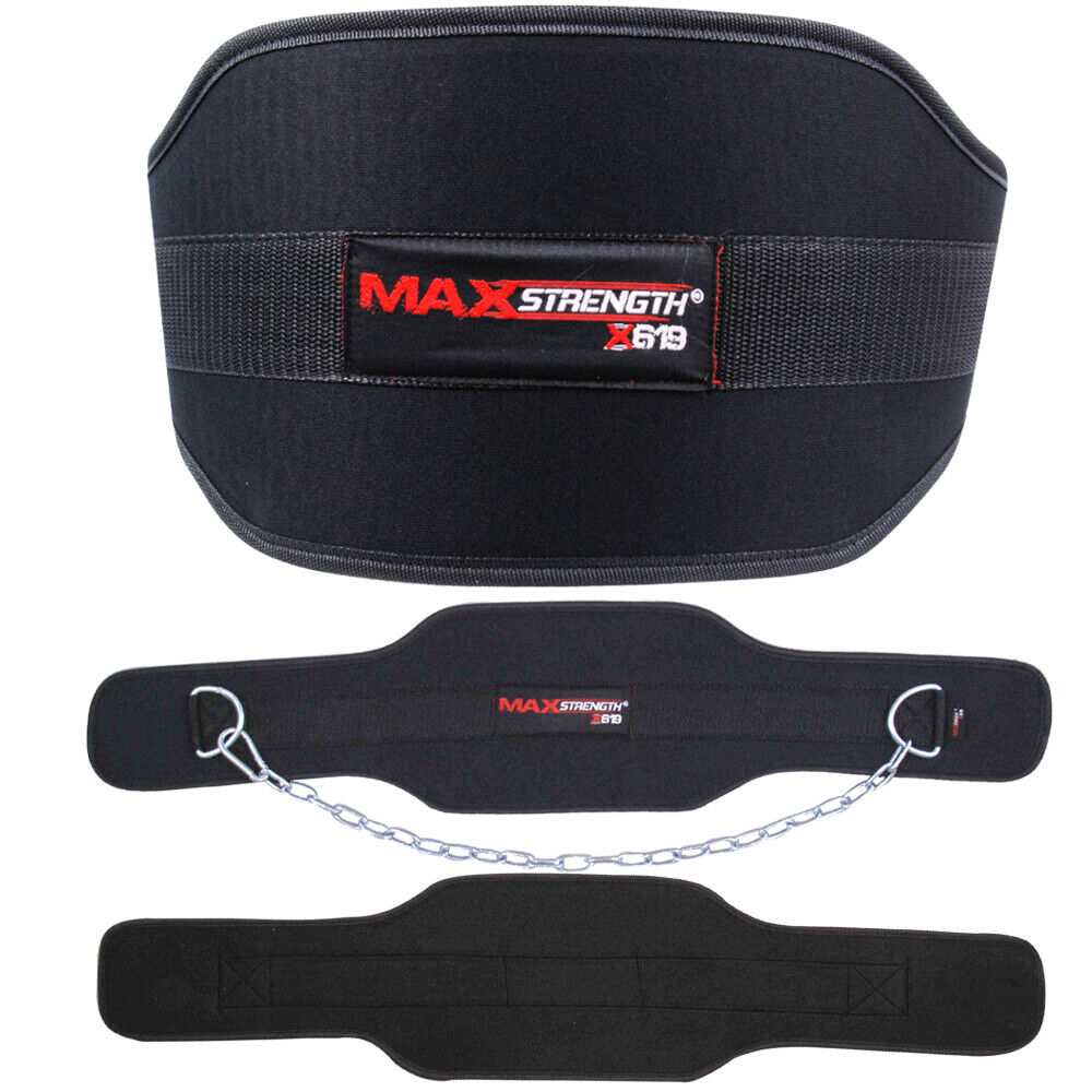 maxstrength fitness,maxstrength weightlifting belt,gym equipment online uk,weightlifting belt uk,sports ,equipment barbell bar lifting bel,dipping belt Black