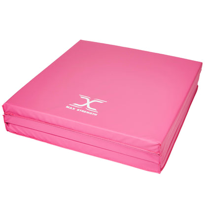 Pink tri folding mat