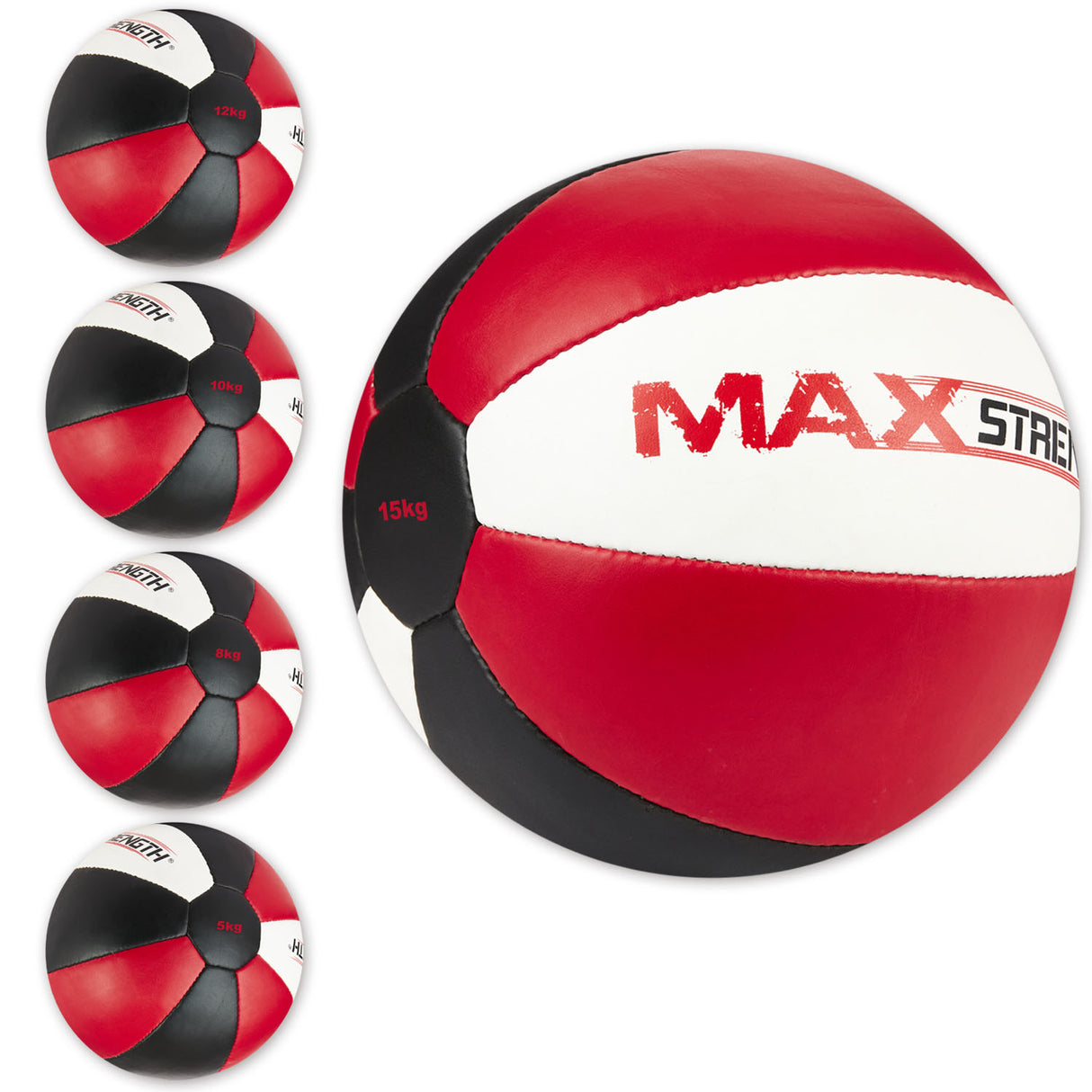 maxstrength fitness, maxstrength medicine ball, exercise ball uk, wall ball uk, fitness accessories uk,Medicine Ball Red