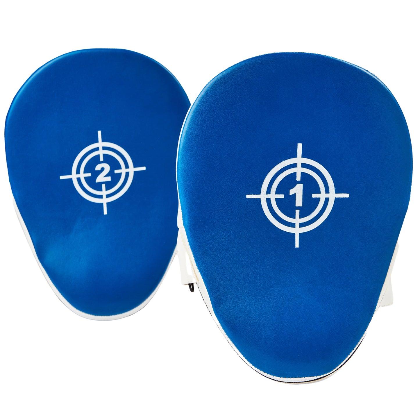 Blue hand pads