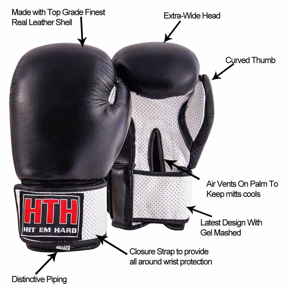 cowhide boxing gloves