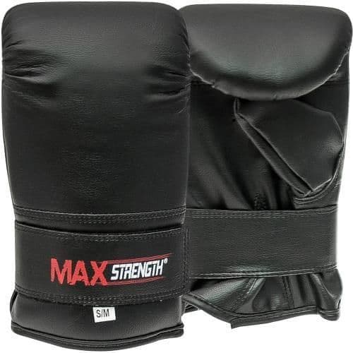 MAXSTRENGTH Boxing Punch Bag Mitts Black