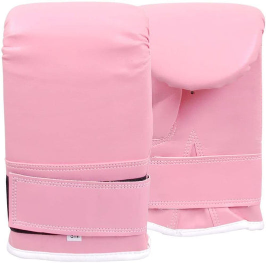 Pink bag mitts