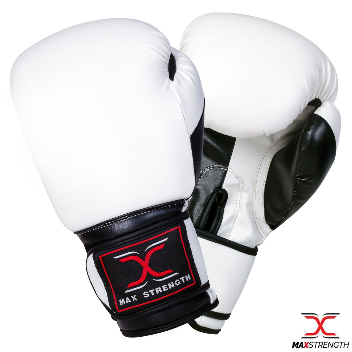 maxstrength boxing equipment,maxstrength fitness accessories,boxing pads uk, boxing target pad uk, focus pads uk,Boxing gloves White