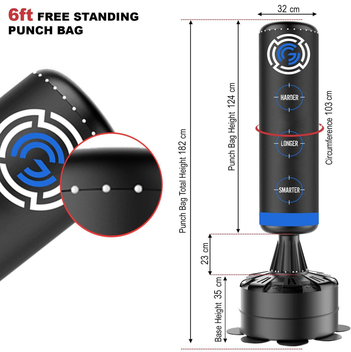 maxstrength punch bag,
maxstrength boxing equipment,
free standing Punchbag- Kids,heavy duty punch bag uk,punching bag base