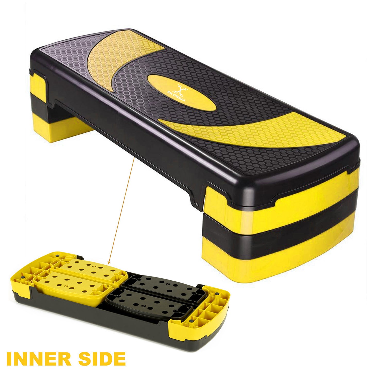 Yellow Aerobic Stepper