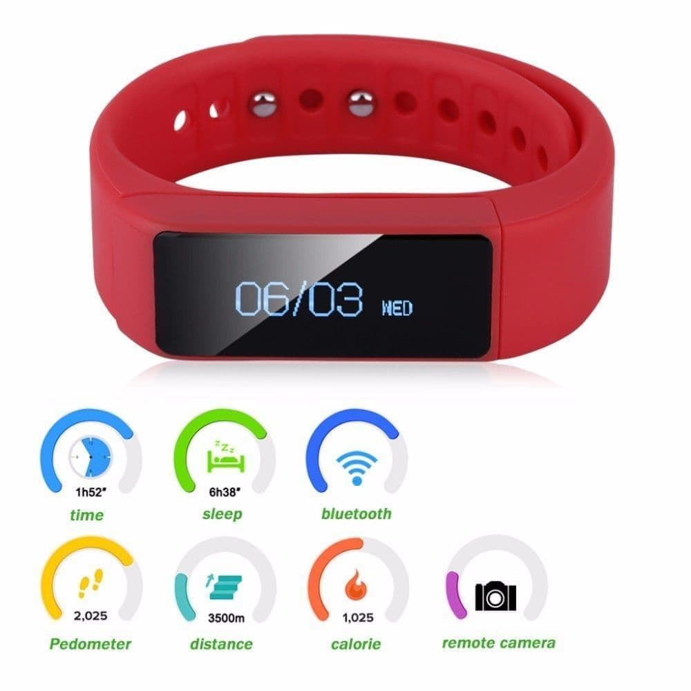 MAXSTRENGTH Waterproof Wristband Fitness Tracker Bracelet