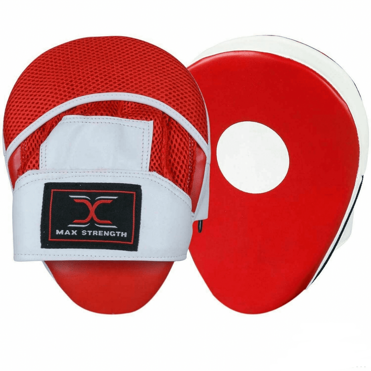 maxstrength boxing equipment,maxstrength fitness accessories,boxing pads uk, boxing target pad uk, focus pads uk,Red focus pad mitts