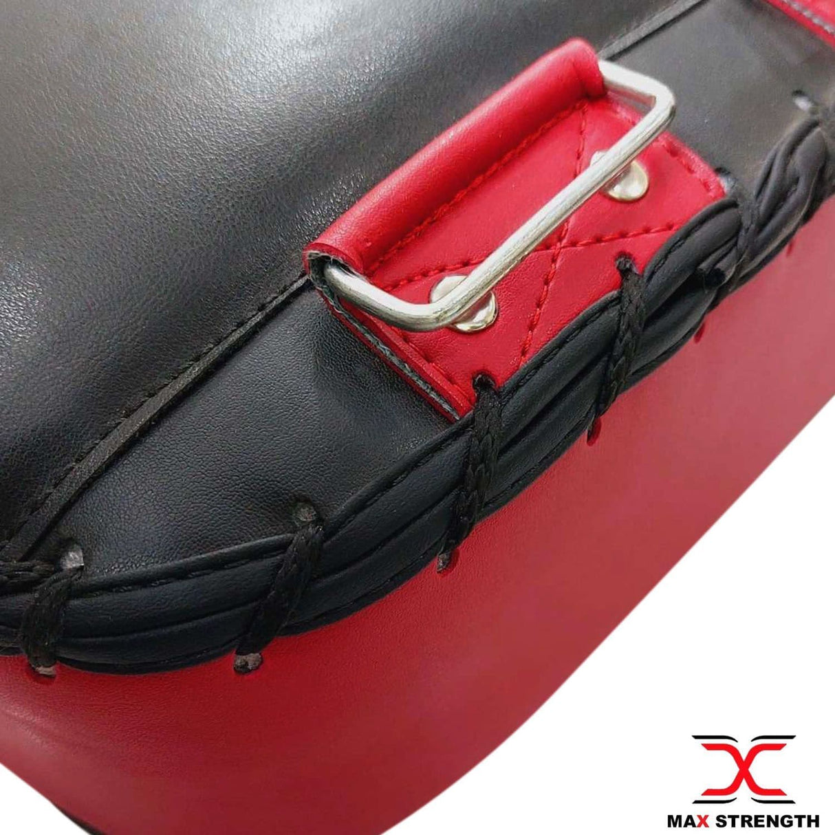 maxstrength fitness,maxstrength boxing equipment,Kick Pad Red/Black,Kick Boxing pad