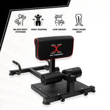 MAXSTRENGTH Sissy Squat Leg Crunch Fitness Equipment Multi Function