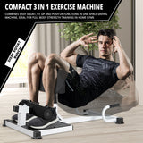 MAXSTRENGTH Sissy Squat Leg Crunch Fitness Equipment Multi Function