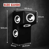 MAXSTRENGTH Wall Mounted Boxing Punch Pad Uppercut Seat