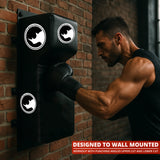 MAXSTRENGTH Wall Mounted Boxing Punch Pad Uppercut Seat