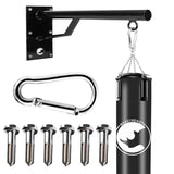 MAXSTRENGTH Hanging Punch Bag Fixed Wall Brackets