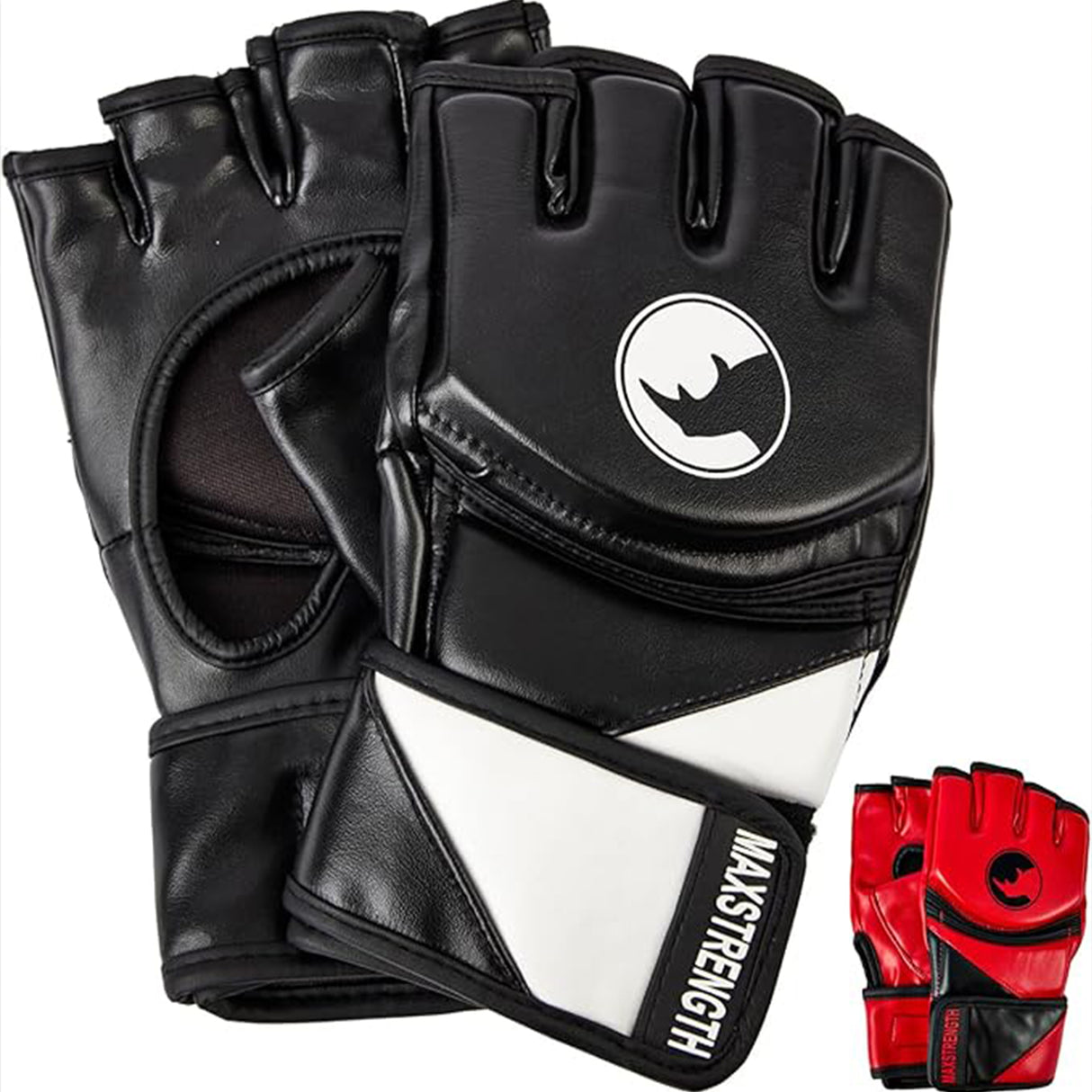 MAXSTRENGTH Rhino MMA Fighting Gloves Grappling