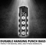 MAXSTRENGTH Boxing Punch Bag Hanging Target 3FT/4FT