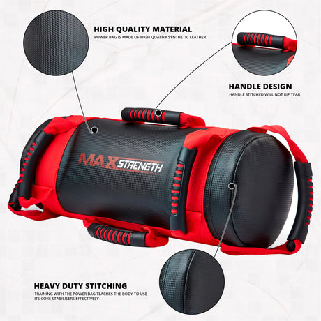 MAXSTRENGTH Power Bag Training Crossfit 10Kg to 25Kg