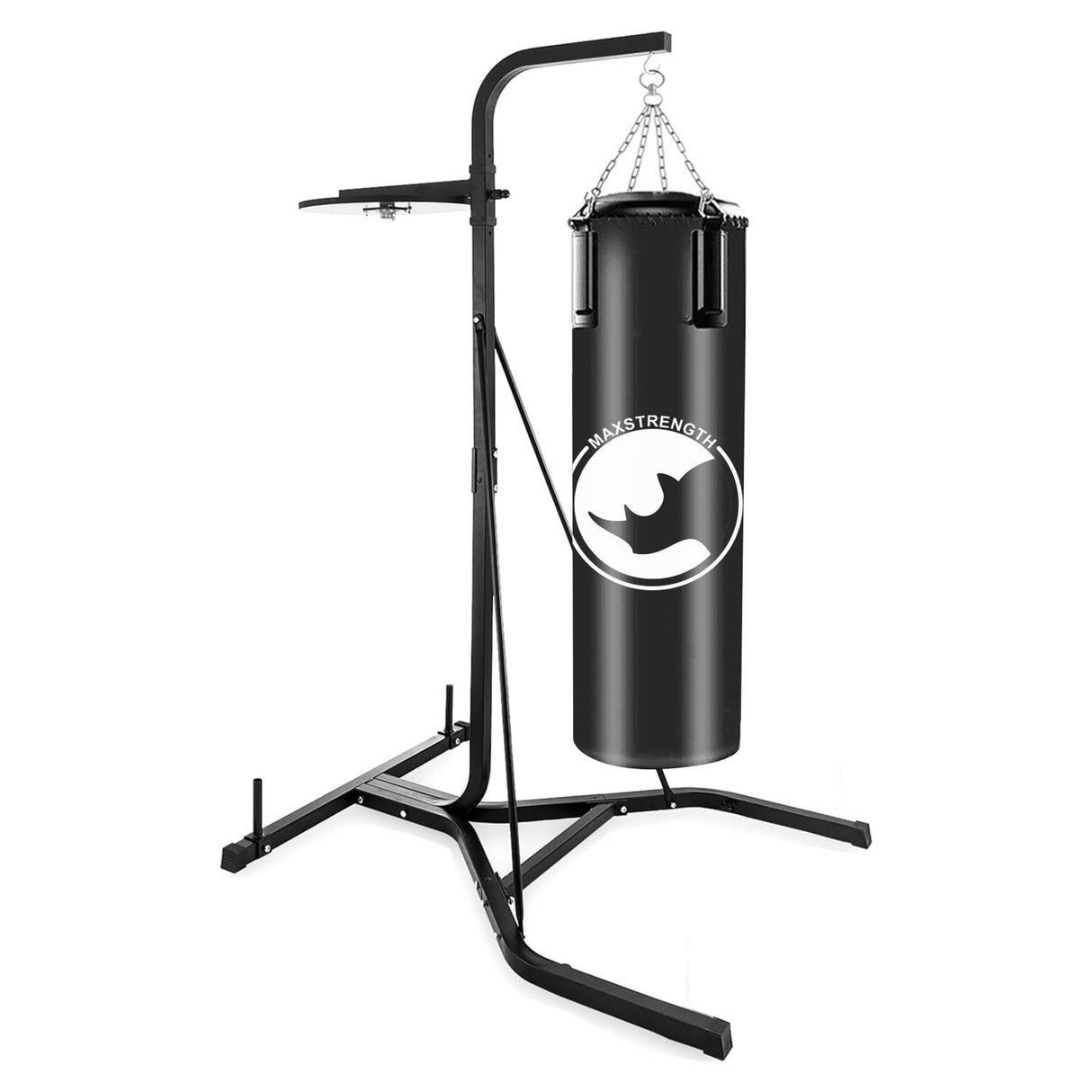 MAXSTRENTH 2 Way Heavy Duty Boxing Punch Bag Frame & Speed Ball Stand