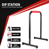 MAXSTRENGTH Ultimate Dip Bar Station Upper Body Press Workout