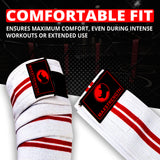 MAXSTRENGTH Power lifting knee wraps Gym 6ft Long