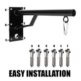 MAXSTRENGTH Hanging Punch Bag Fixed Wall Brackets