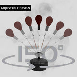 MAXSTRENGTH Freestanding Boxing Speed Ball – Adjustable Training Set