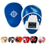 MAXSTRENGTH Boxing Focus Pads Mitts Blue/White