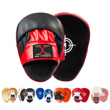 MAXSTRENGTH Boxing Focus Pads Mitts Black/Red