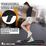 MAXSTRENGTH Folding Treadmill for Home | 1-12km/h Speed, Remote Control, 1HP Motor | 120x50cm Running Surface | Compact, Quiet, CE Certified | 120kg Max Load