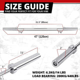 MAXSTRENGTH Olympic Weightlifting Barbell Bar Set